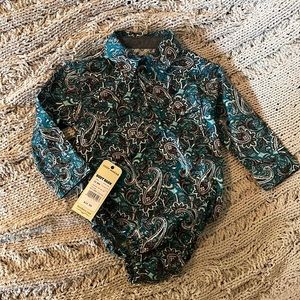NWT Cody James western onesie size 12 months